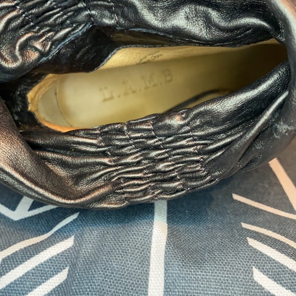 L.A.M.B. Suede Slouch Booties - Picture 5 of 8